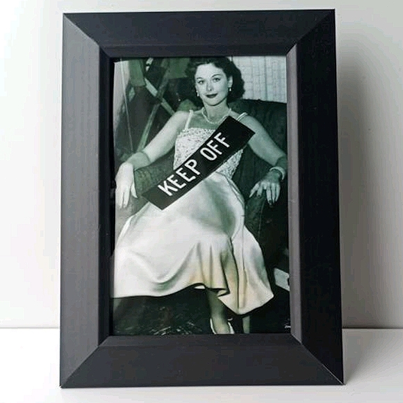 Vintage Feminist Woman Keep Off Retro Female Boho - Picture 4 of 9